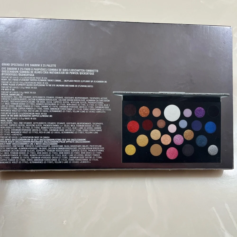 MAC Silver Glitter Makeup Palette